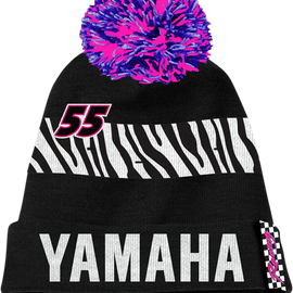 Yamaha Motosport Pom Beanie - Black