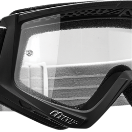 Combat Goggles - Black/White