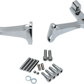 Passenger Footboard Mount - Chrome