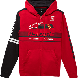 Overtake Hoodie - Red - 2XL