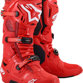 Tech 10 Boots - Red - US 9