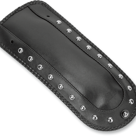 Solo Seat Fender Bib - Studded Chrome