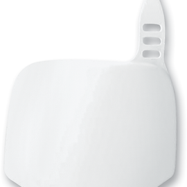 Front Number Plate - White - Yamaha