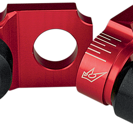 Axle Block Sliders - Kawasaki ZX-6R - Red