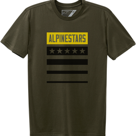 National T-Shirt - Military Green - XL