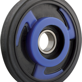 Idler Wheel with Bearing 6205-2RS - Blue - Group 14 - 130 mm OD x 1" ID