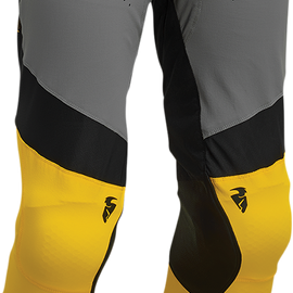 Prime Strike Pants - Gray/Lemon/Black - 28