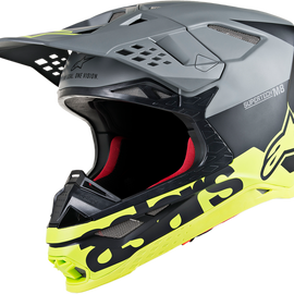 Supertech M8 Helmet - Radium - MIPS - Matte Black/Mid Gray/Yellow Fluo - Medium
