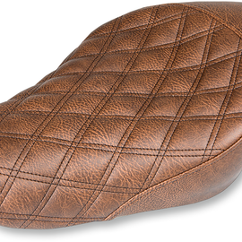 Renegade Seat - Lattice Stitched - Brown - XL with 4.5 Gallon Tanks