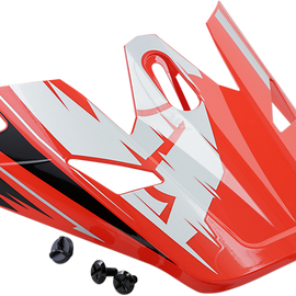 Sector Visor - Warp - Red/Black