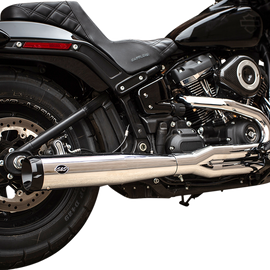 2:1 Exhaust for Softail - Chrome