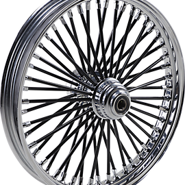 Front Wheel - Single Disc/No ABS - Black Chrome - 21"x2.15" - '08-'10 FXST