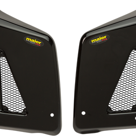 Radiator Scoops - KLR - Black
