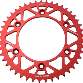 Rear Sprocket - Honda - Red - 45 Tooth