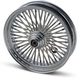 Front Wheel - Single Disc/No ABS - Chrome - 16"x3.50" - '86-'99 FLST