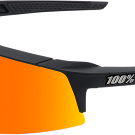 Speedcraft SL Sunglasses - Black - Red Mirror
