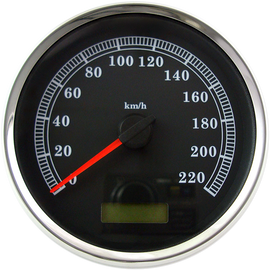 SPEEDOMETER BLK KPH RK