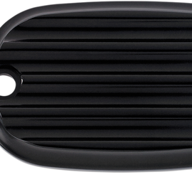 Master Cylinder Cover - Finned - Black