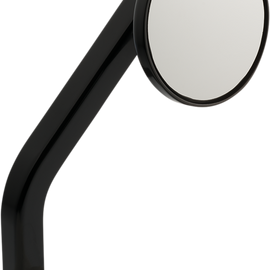 No. 2 OE Solid Round Mirror - Black - Right