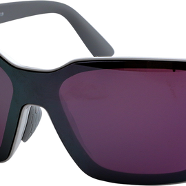 Boost Sunglasses - Gloss White Gray Temples