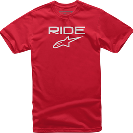 Ride 2.0 T-Shirt - Red/White - Medium