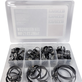 Hose Clamp Assortment Kit - 60 Pieces