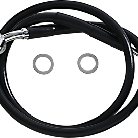 Brake Line - +10" - Black - '18-'20 Softail