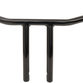 Black 8" Drilled T-Bar Handlebar w/ Dimples for TBW