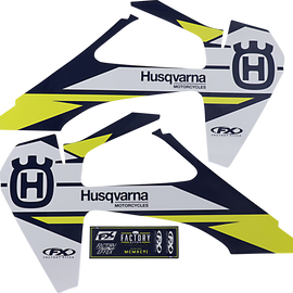Evo 17 Graphic Kit - Husqvarna