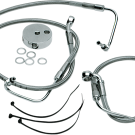 Front Brake Line FLHR94-07 Stainless Steel