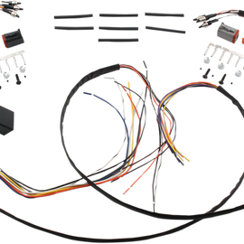 Switch Kit - Brake/Clutch - Harness - Chrome