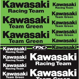 Decal Kit - Kawasaki Racing