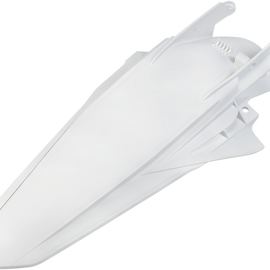 MX Rear Fender - KTM White - KTM