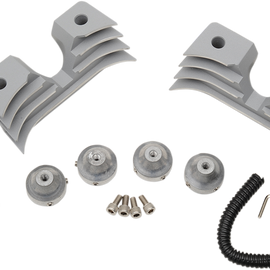 Spark Plug Cover Silver 04-17 Sportster