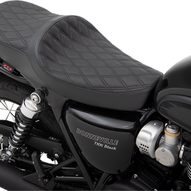 Low TR Seat - Double Diamond - Black