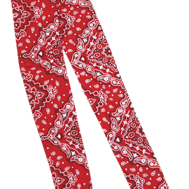 Paisley Tie-On Cooldanna® Head Wrap - Paisley Red