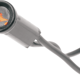 Snap-In Indicator Light - Oil Indicator - Black Bezel