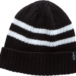 Roller Beanie - Black/White - One Size