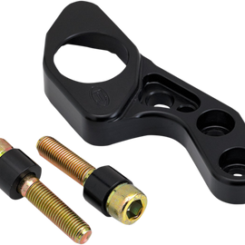 Ignition Switch Relocation Bracket - Triumph - Right - Black