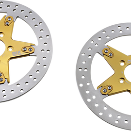 Star Brake Rotor - 11.8" - Gold