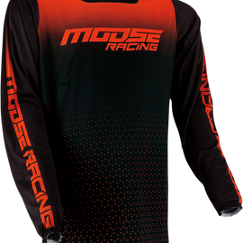 M1 Jersey - Black/Orange - Large