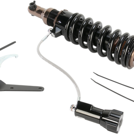 465 Series Shock with Rap - Black - Lowers 1"