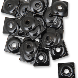 Support Plates - Black - 5/16" - 48 Pack