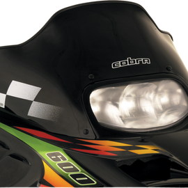 Windshield - 13" - Black - Arctic Cat