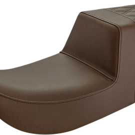 Step Up Seat - Rear Lattice Stitched - Brown