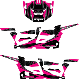 Complete Graphics Kit - Pink - 4-Door - RZR