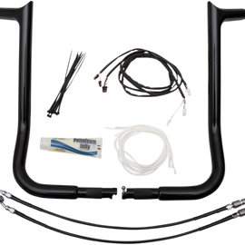 Black 16" Pointed Top Handlebar Kit581476