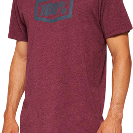 Icon T-Shirt - Maroon - Small