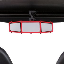 Rear Mirror - Accent Frame - Red