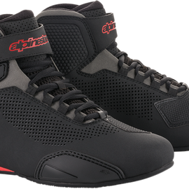 Sektor Vented Shoes - Black/Gray/Red - US 8.5